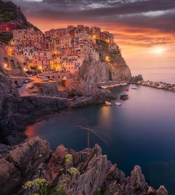 La Terrazza Sul Golfo Dei Poeti Con Vista Mare Apartment Pitelli Luaran gambar